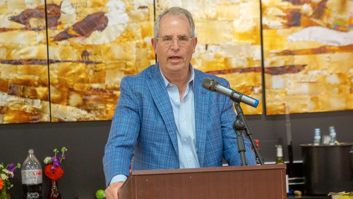 Businessman and philanthropist Michael Staenberg was installed as the President of the Board of Trustees of the St. Louis Jewish Light