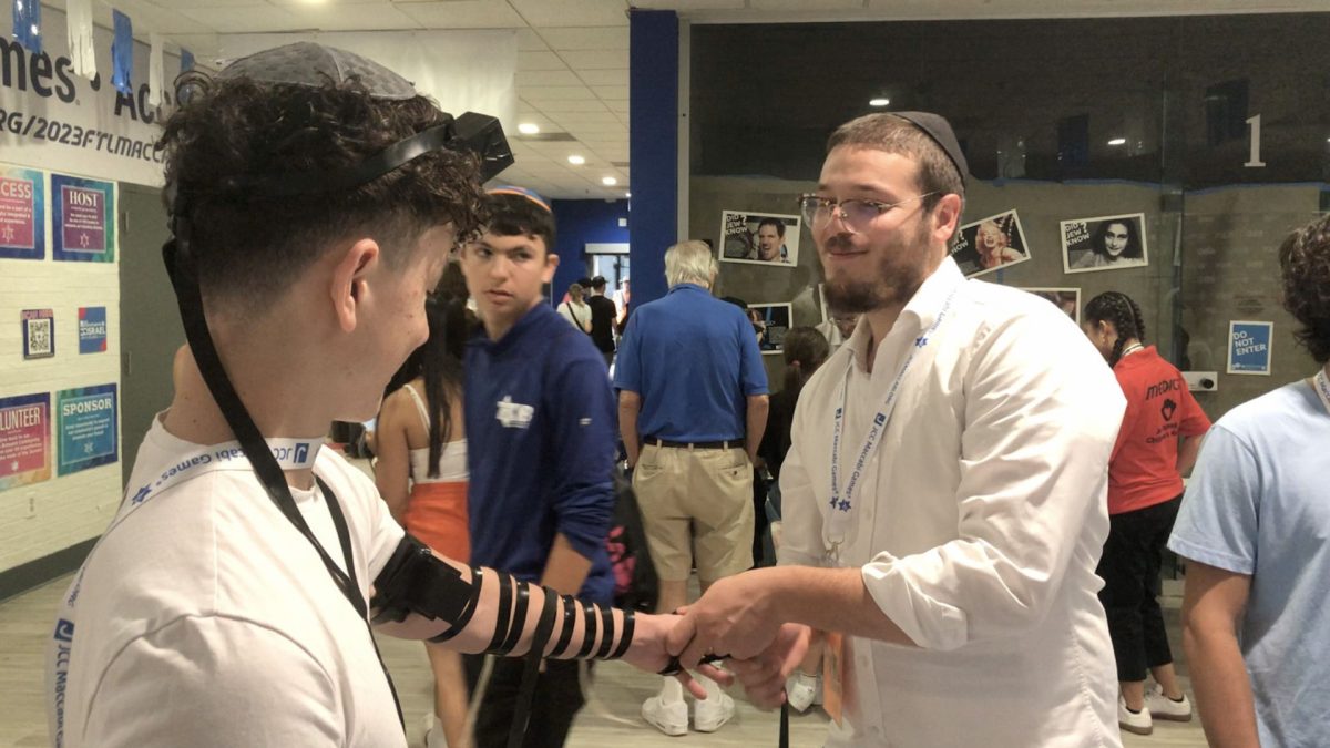 Mitzvah stands provided inspiration for Maccabi athletes, but what are they?