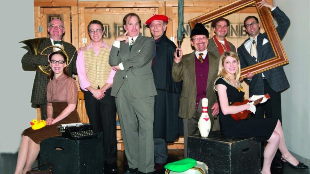 New Jewish Theatre will revisit Neill Simon’s “Laughter on the 23rd Floor” for the opening of its 2022 season. Above: A photo of the cast of NJT’s 2010 production of the play. (John Lamb)