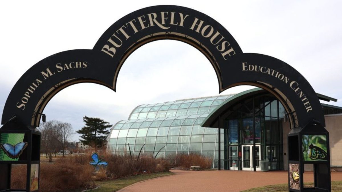 The Sophia M. Sachs Butterfly House Education Center in Chesterfield. 