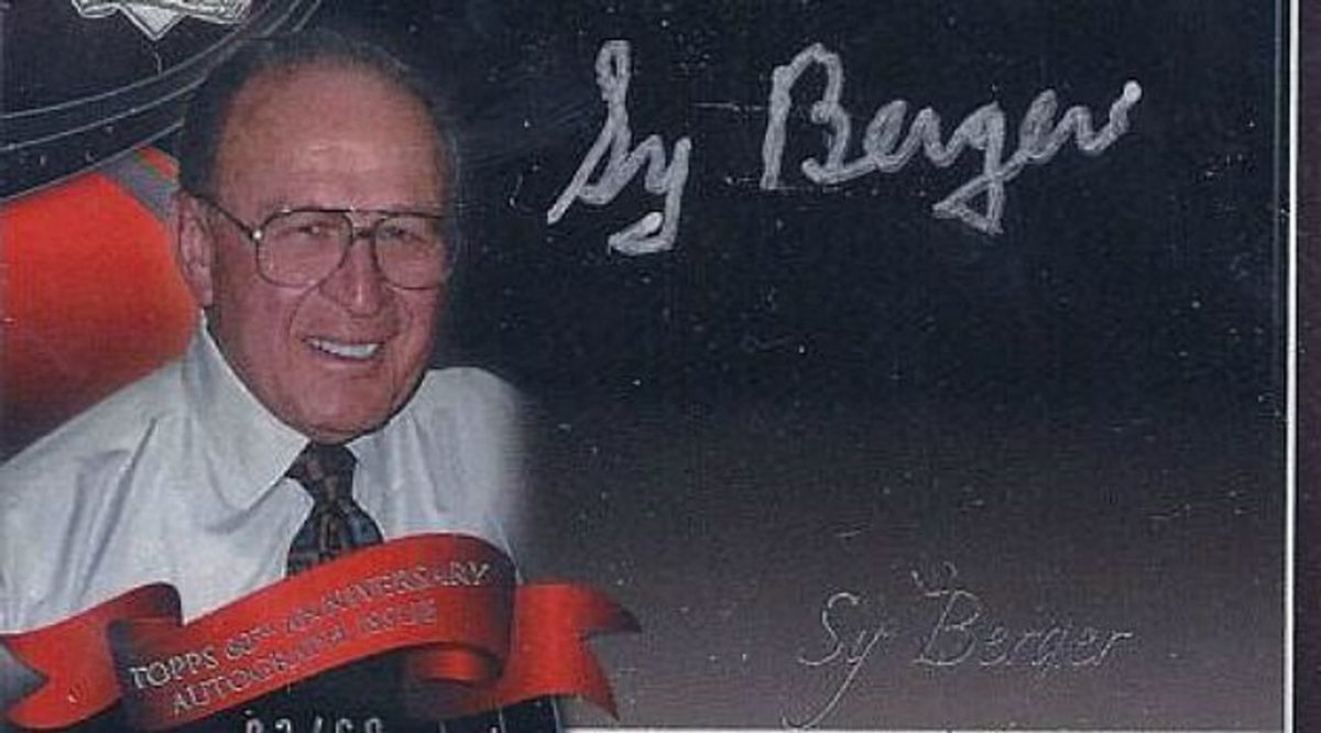 Card-a-Palooza: The million-dollar baseball card industry was created in large part by Seymour Perry Berger who was born on New York’s Lower East Side in 1923. Image by topps