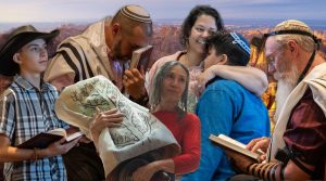 Photographs of converts by Caitlin OHara, collage design by Mollie Suss.