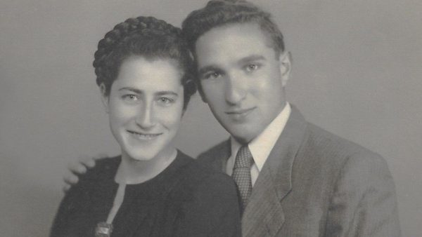 Dov Broder and his wife, Batya, circa 1947. 