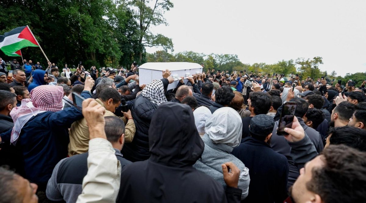 On Oct. 16, group of Chicago-area rabbis attended the funeral of Wadea al-Fayoume, a six-year-old Palestinian-American who was stabbed by his familys landlord, to pay their respects and condemn islamophobia in the wake of the 2023 Israel-Hamas war. 