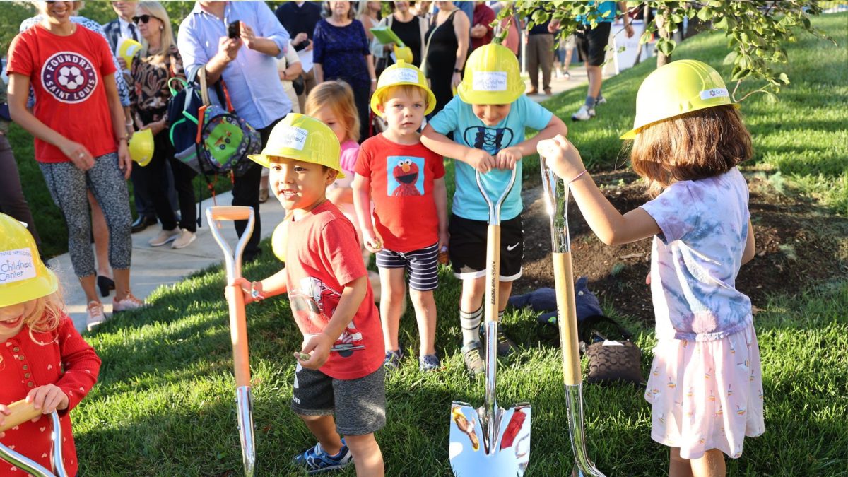 Kol Rinah participated in a groundbreaking ceremony on Oct. 5.