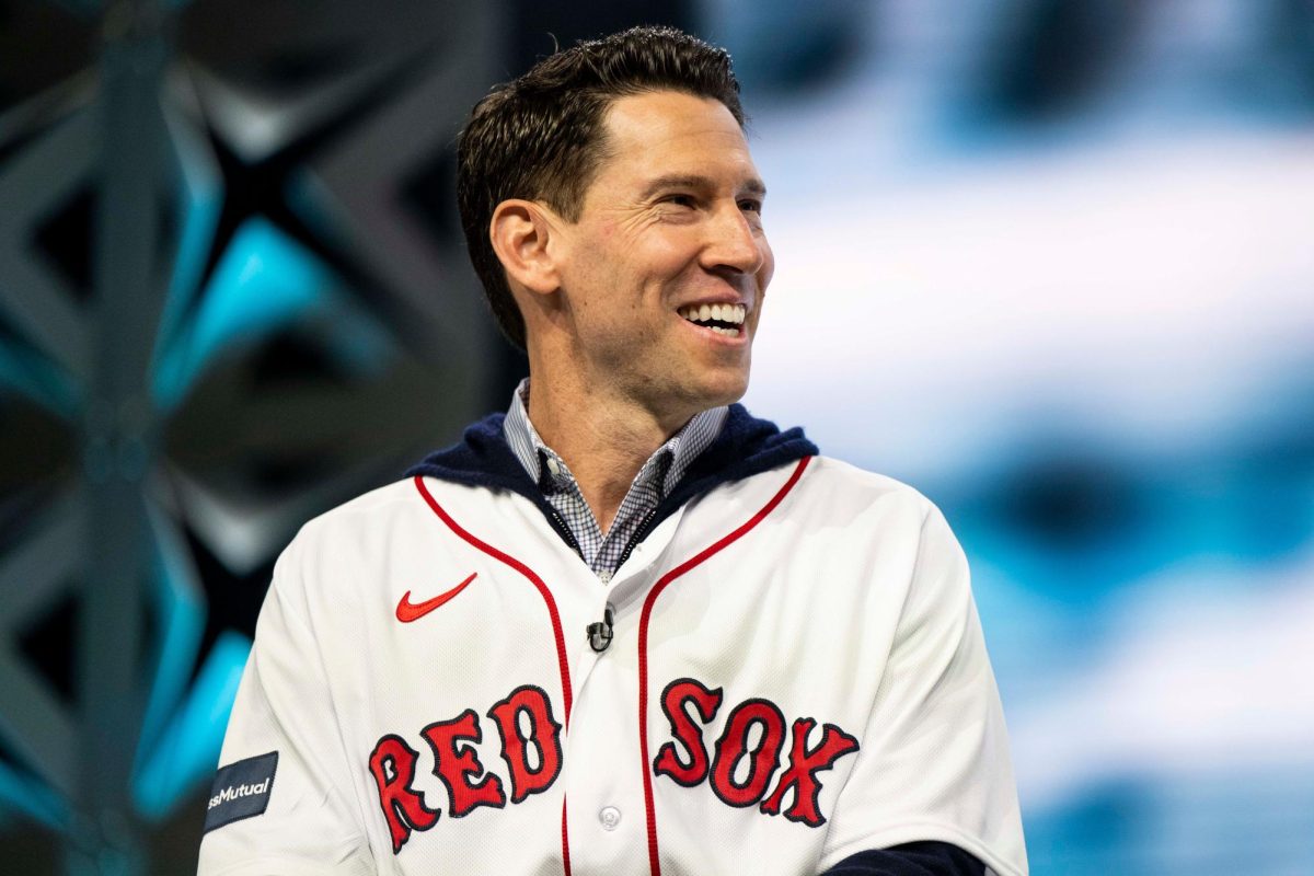 Craig Breslow speaks during the 2023 Boston Red Sox Winter Weekend at MGM Springfield and MassMutual Center in Springfield, Mass., Jan. 21, 2023. 