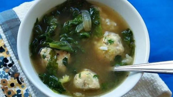 Recipe: Chicken Meatball Soup