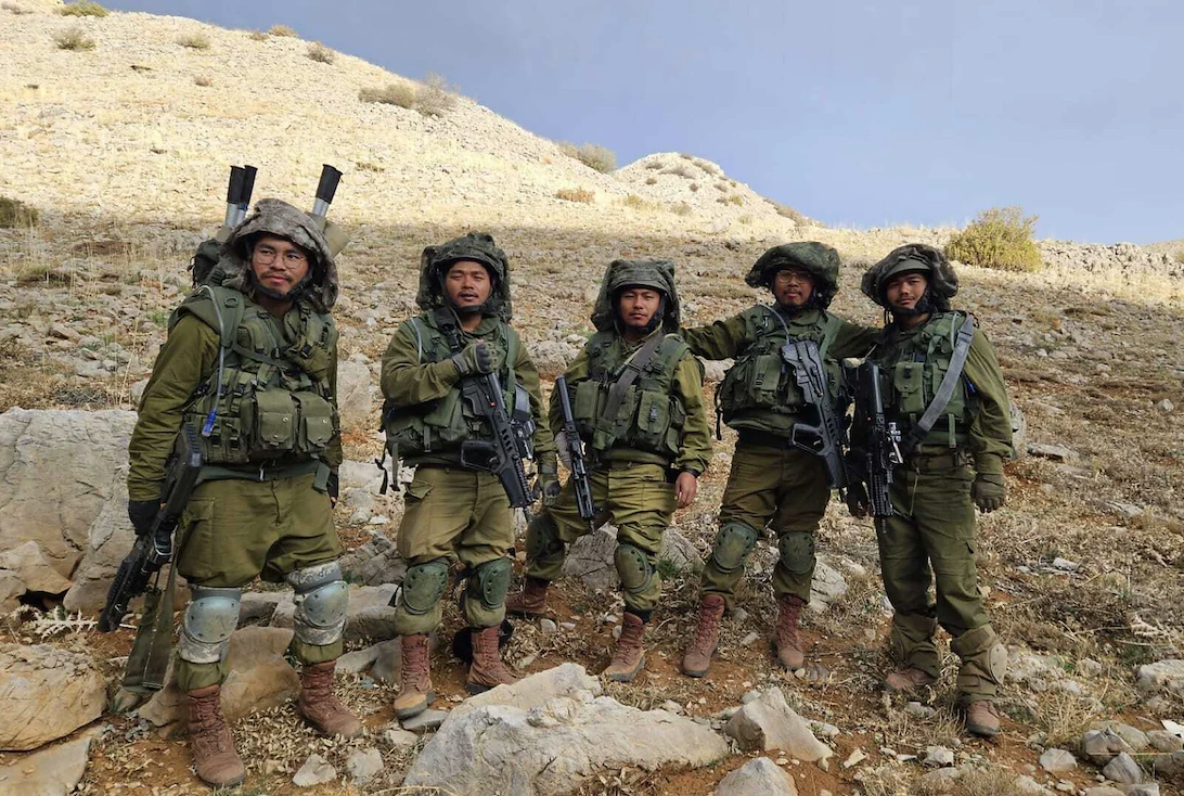 An+estimated+200+young+Bnei+Menashe+men+have+joined+the+Israeli+militarys+war+effort.+%28Courtesy+of+Degel+Menashe%29