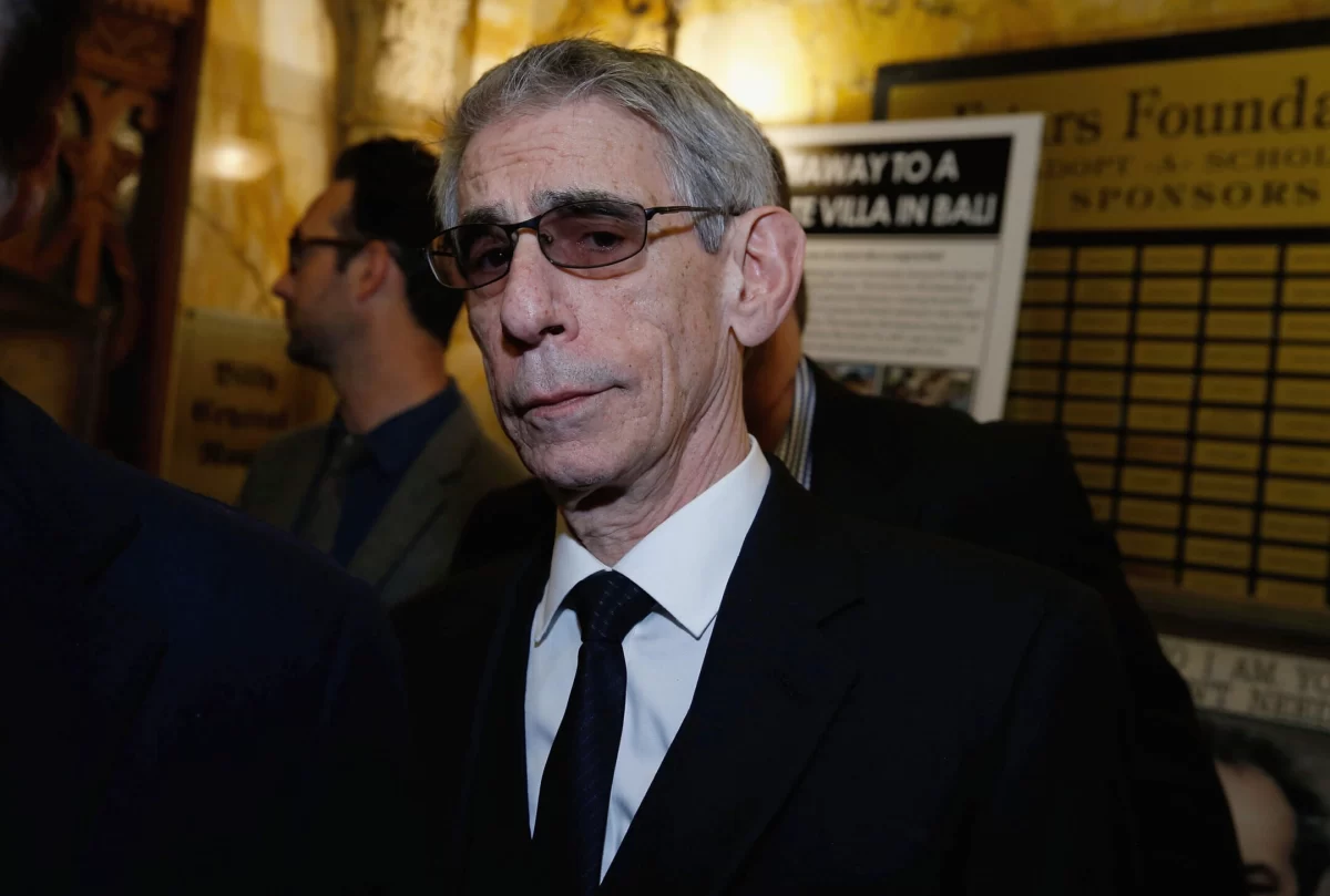 Richard Belzer attends the 90th birthday of Jerry Lewis, April 8, 2016. (
