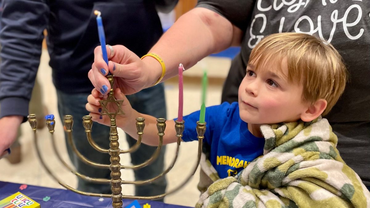 Photos: Intergenerational Hanukkah at Temple Israel