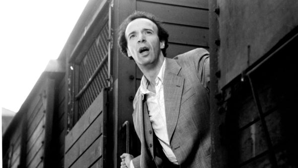 Roberto Benigni in a scene from his film Life is Beautiful. 