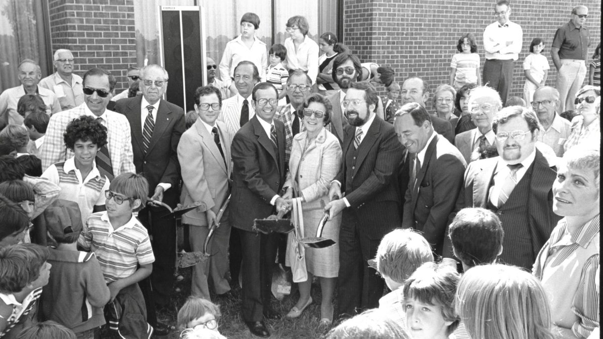 The day they broke ground for the new Shaare Emeth in Creve Coeur