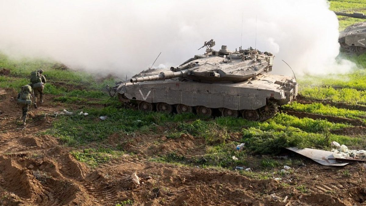 IDF soldiers conduct operations against Hamas terrorists in the Gaza Strip, Jan. 21, 2024. Credit: IDF.