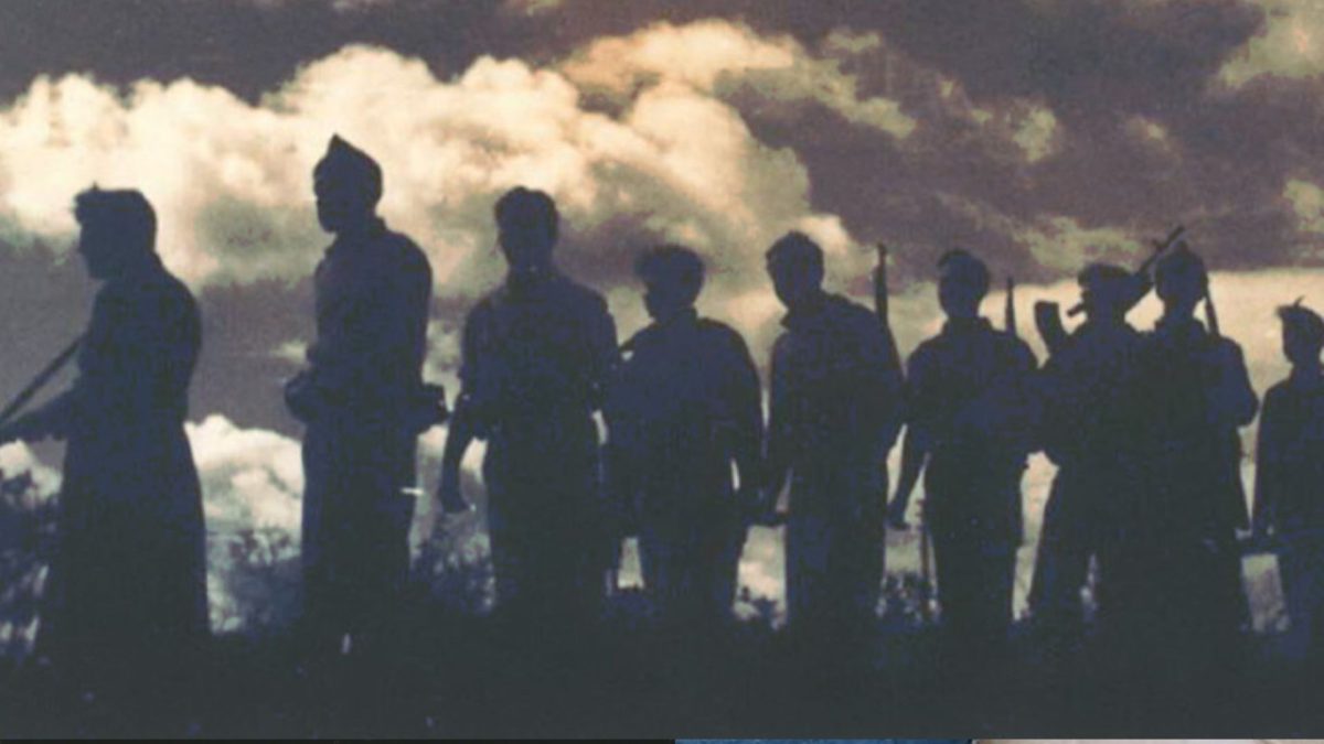 Givati soldiers setting out on an ambush, 1948-9. Photo: Museum of the History of Gedera and the Biluim. This item is part of the Israel Archive Network and is made available thanks to the collaboration between the Museum of the History of Gedera and the Biluim, the Ministry of Heritage, and the National Library of Israel