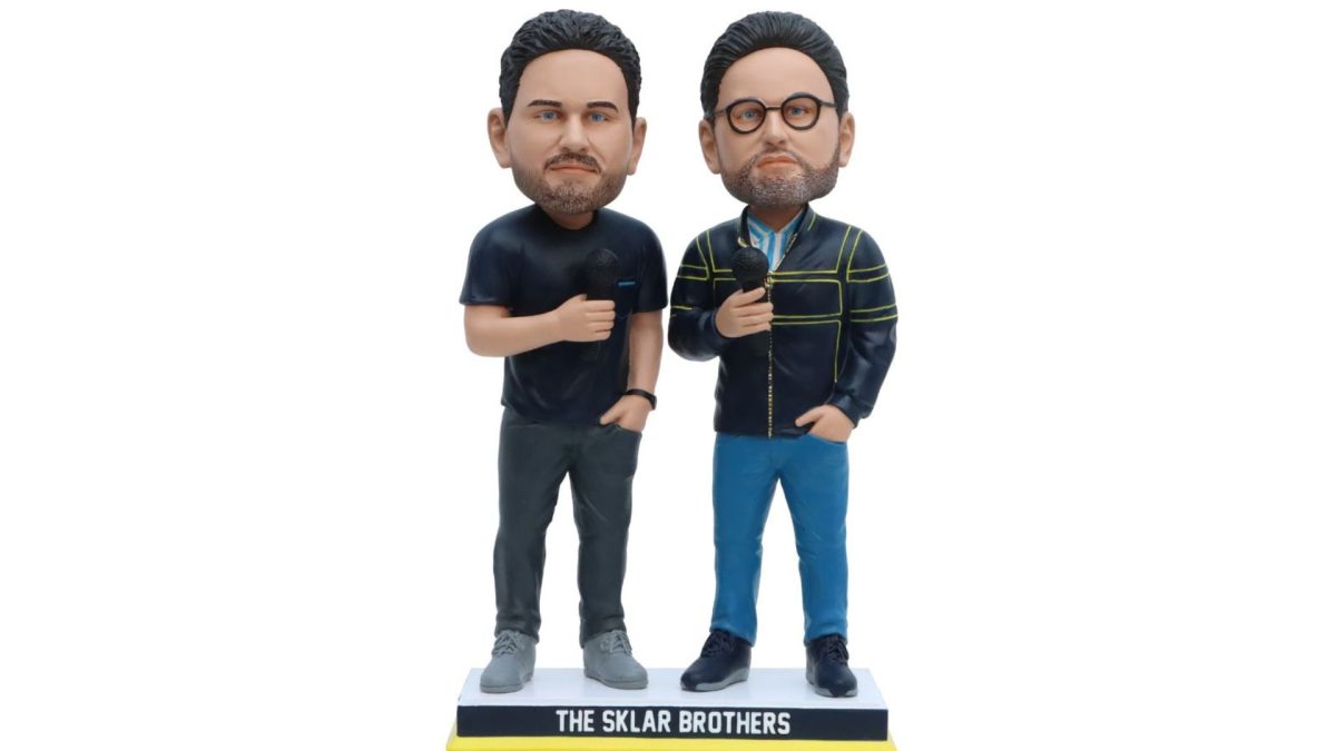 The Sklar Brothers get bobbleheaded on their birthday