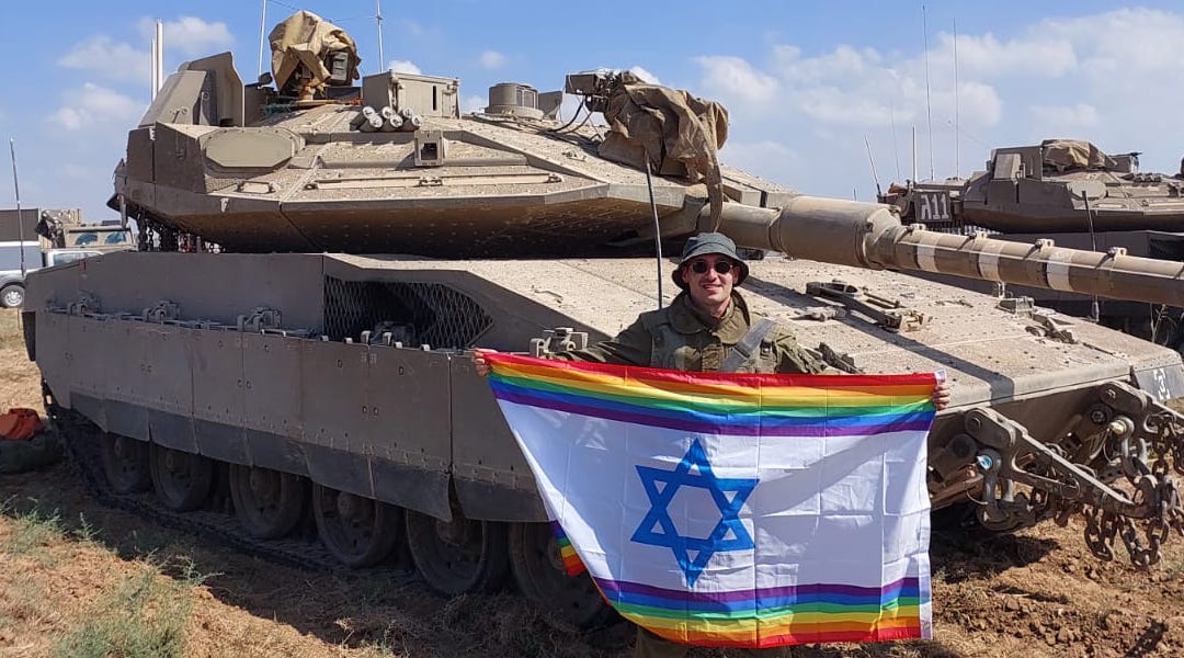 Israeli LGBTQ soldiers hope that their service in the Gaza war will lead to their achieving equal rights at home. 
