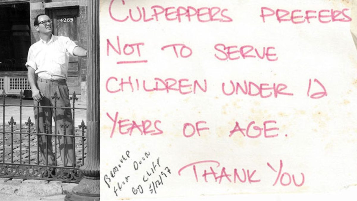 The remarkable Jewish story of the iconic Culpeppers and the famous sign on the door