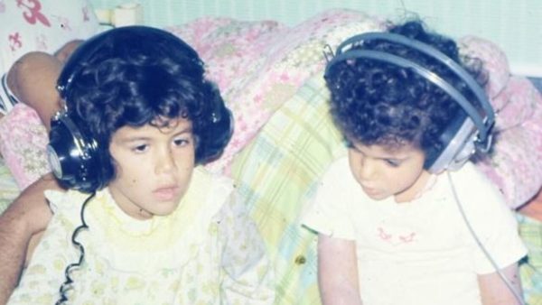 Danielle, left, and Galeet Dardashti as children. Photo courtesy of Galeet Dardashti.