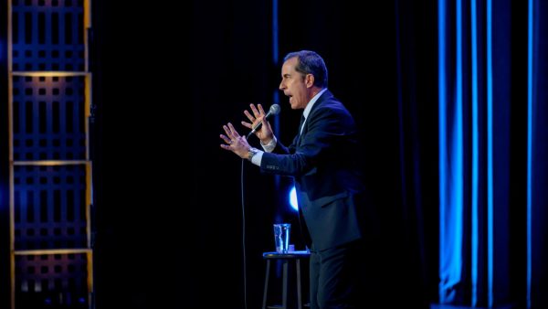 Jerry Seinfeld said that network sitcoms lost their sizzle. Photo by Jeffery Neira/ NETFLIX