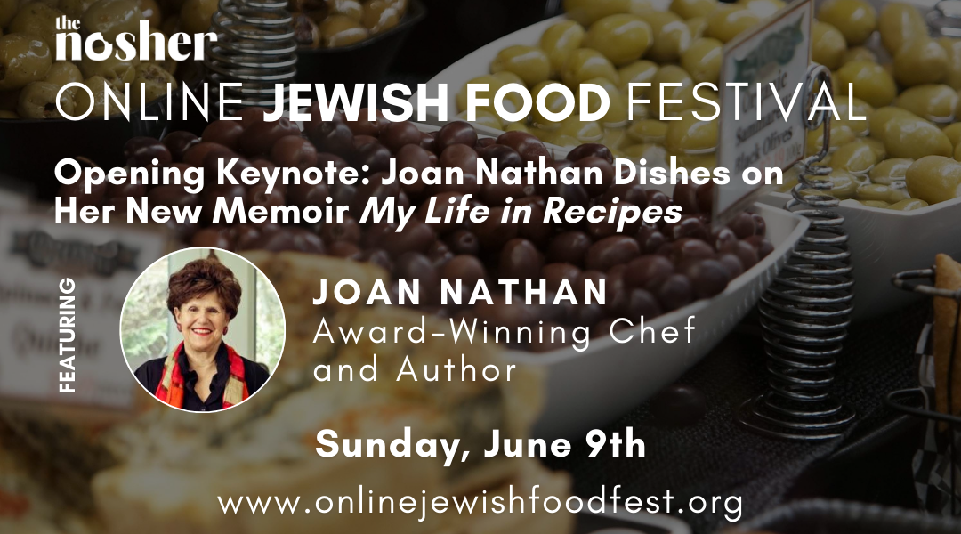You’re invited to the online Jewish food event of the year