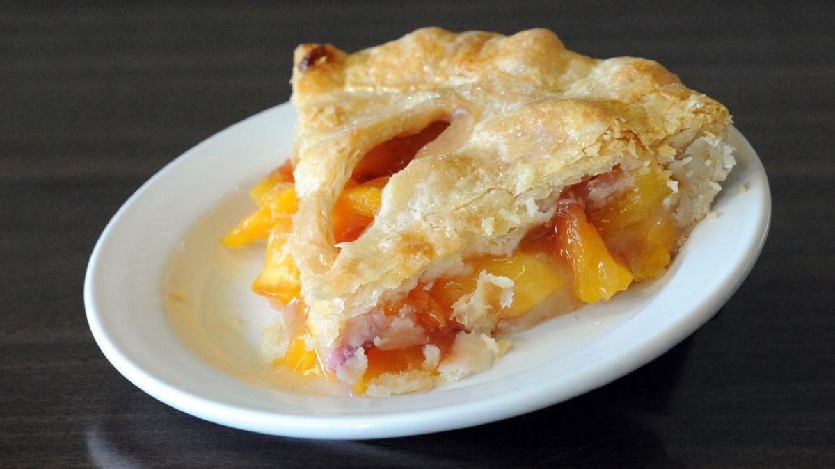 Peaches are early, so should be your next peach cobbler