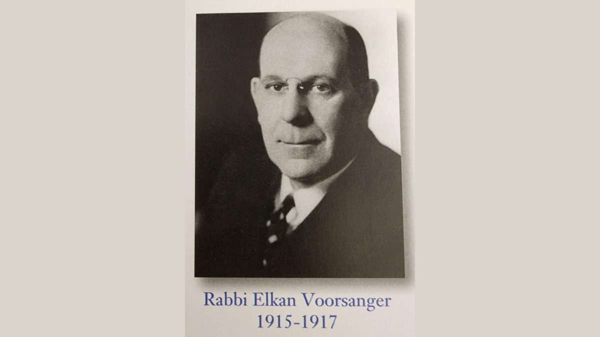 Rabbi+Elkan+C.+Voorsanger