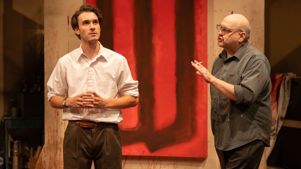 Dustin Lane Petrillo as Ken
and Christopher Harris as Rothko