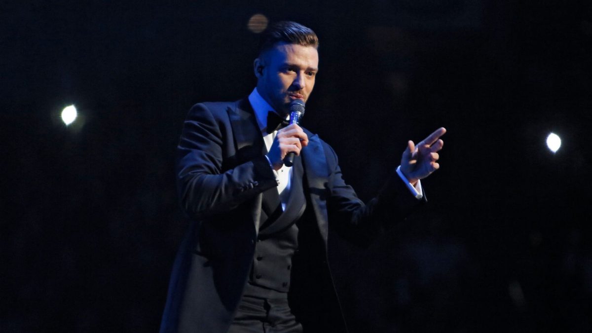 Justin Timberlake at Nationwide Arena Nov. 16, 2013.