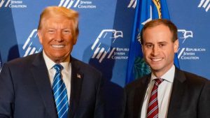 President-Elect Donald Trump and Will Scharf. 