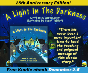 Ad for "A Light in the Darkness"