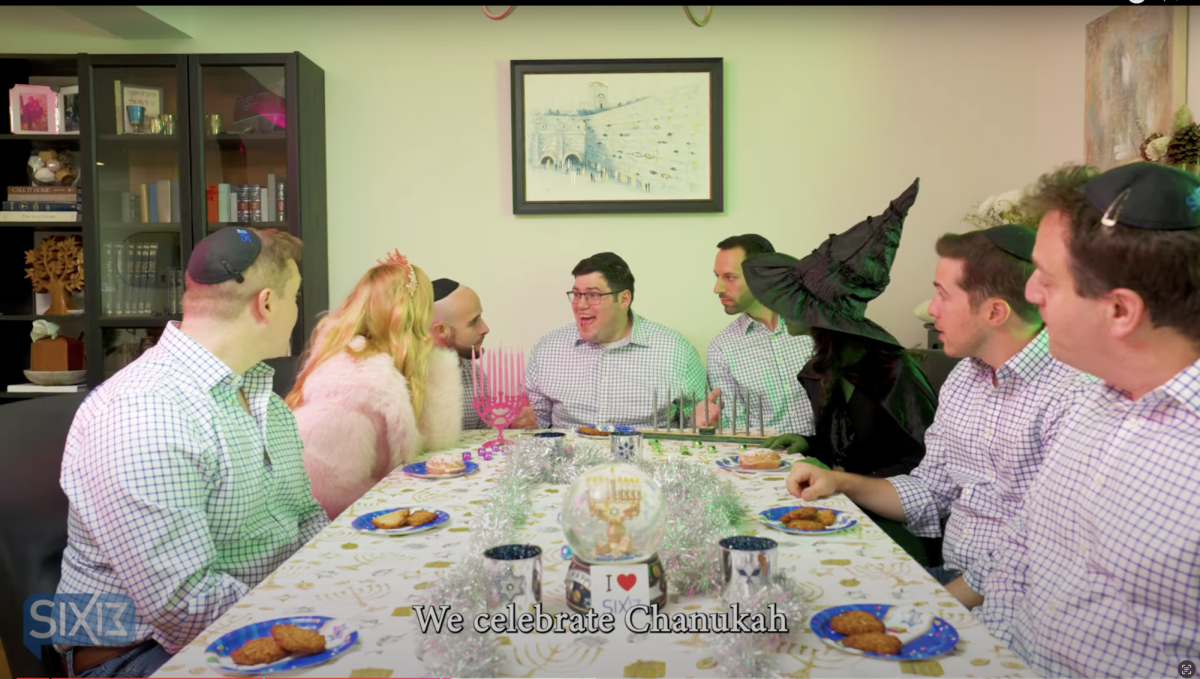 ‘Wicked’ clever: Six13’s latest Hanukkah parody hits all the right notes