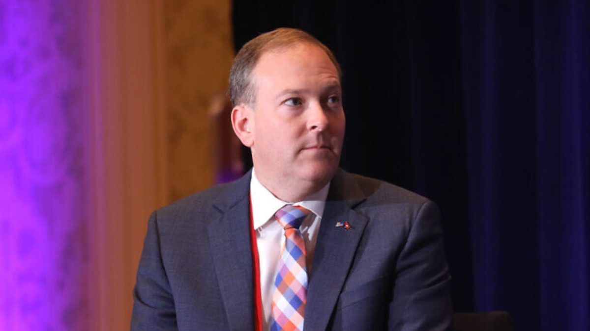 Former U.S. congressman Lee Zeldin speaking with attendees at the Republican Jewish Coalition's 2023 Annual Leadership Summit at the Venetian Convention & Expo Center in Las Vegas. Credit: Gage Skidmore/Creative Commons.