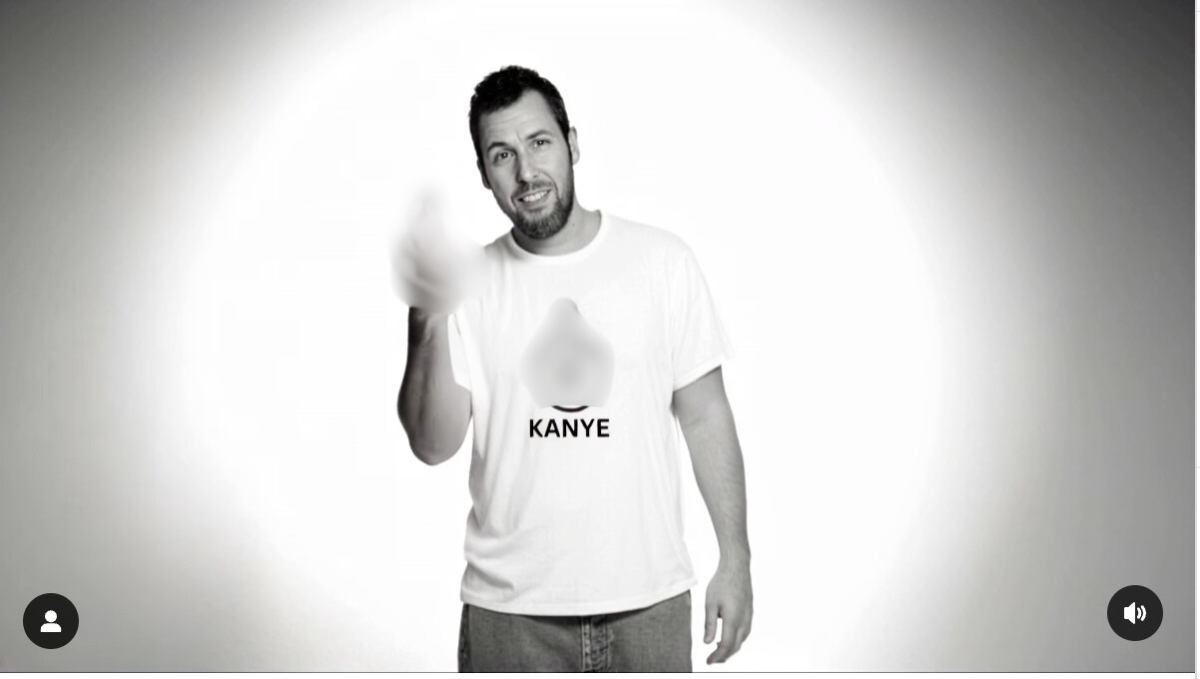 In AI video, Jewish celebrities from Scarlett Johansson to Adam Sandler give Kanye the middle finger