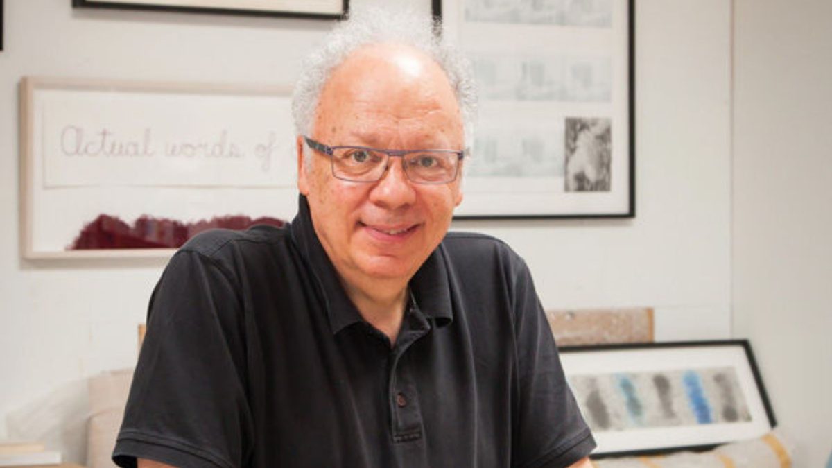 Buzz Spector in his studio. Photo: Kristi Foster 