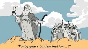 For Rob Kutner, author of ‘The Jews,’ history could have provided Moses with a few more moments of levity. Courtesy of Rob Kutner