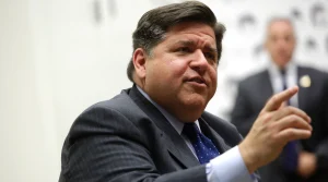 J.B. Pritzker in Chicago, Oct. 1, 2018. (Joshua Lott/Getty Images)