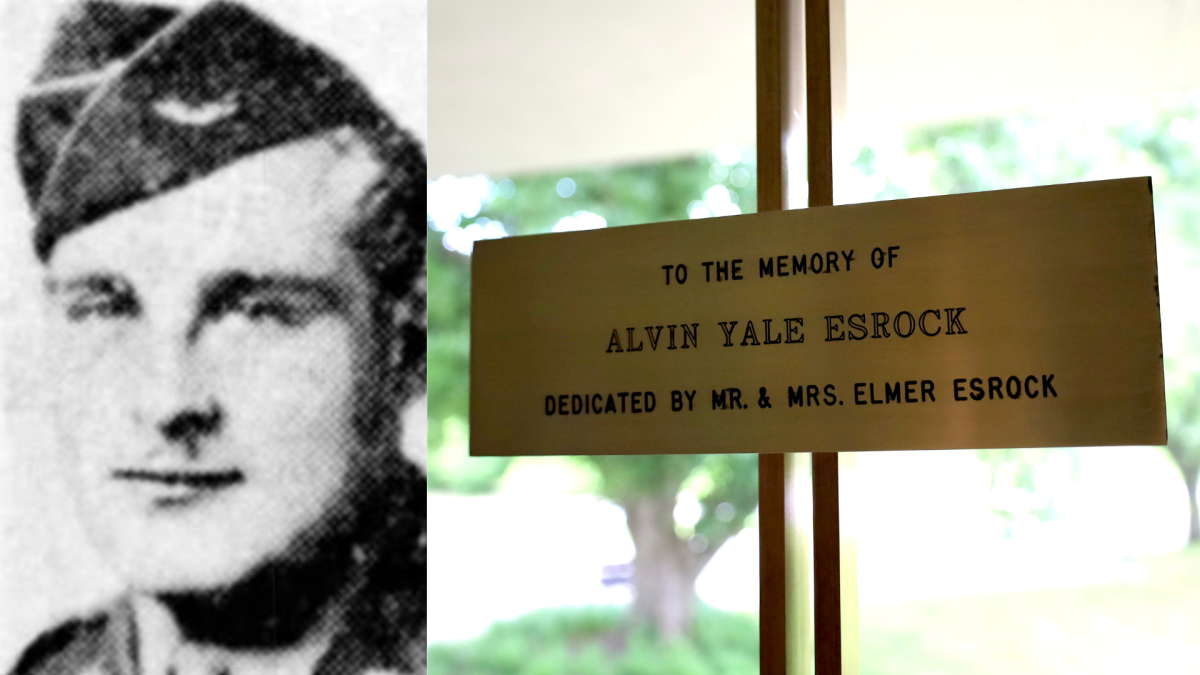 Remembering Sgt Alvin Yale Esrock: A St. Louis hero lost over the pacific, remembered at TI