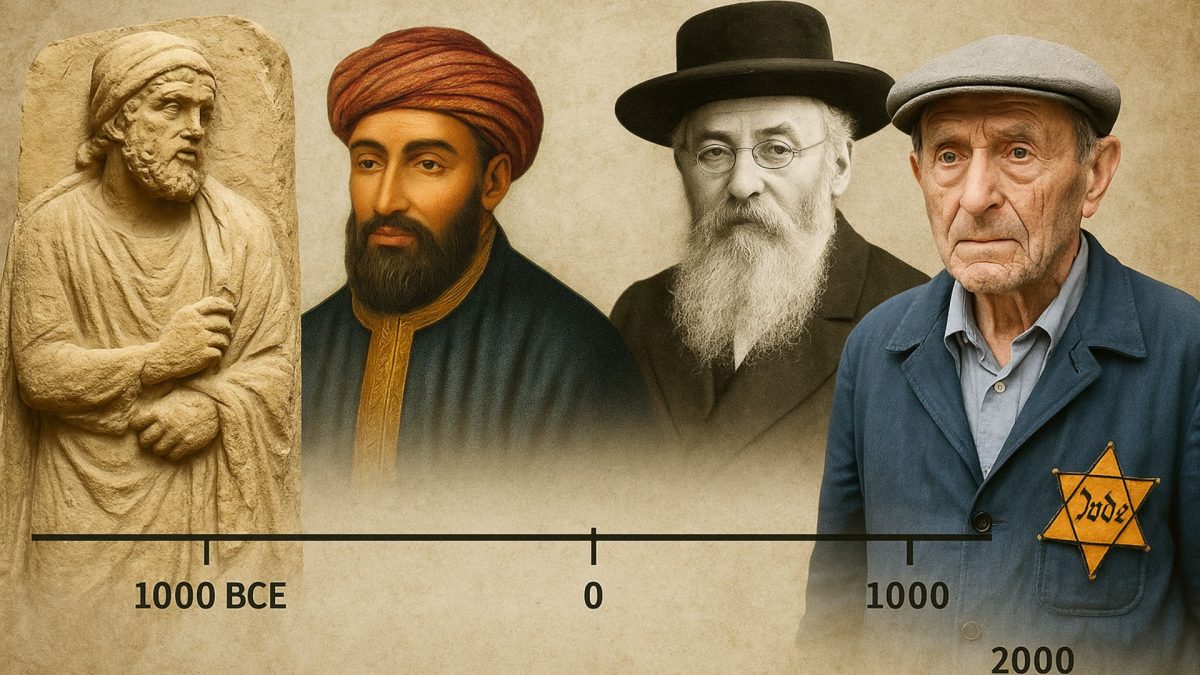 Smuggled rabbis. Forgotten thinkers. 4,000 years of Jewish survival—in one wild hour.