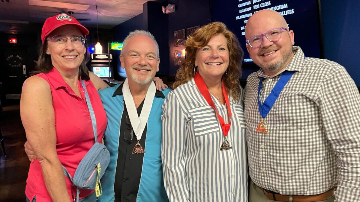 Susan Florek, Roy Kramer, Lisa Kramer and Scott Berzon.
