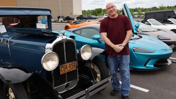 Tab Cohen and his Pontiac