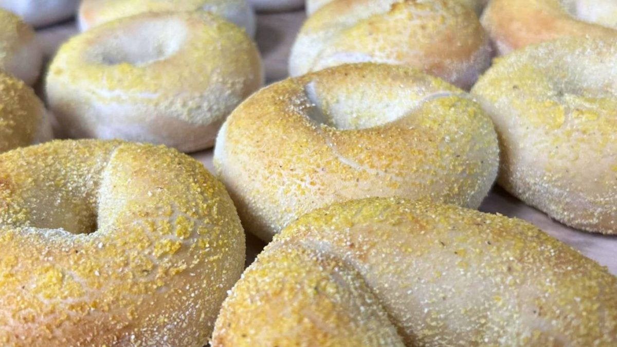 A Tzitzel Bagel from Lefty's
