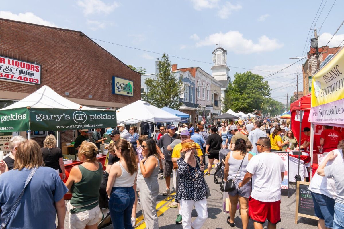 Thousands attended the two-day Borscht Belt Festival, including its street fair, in upstate New York in July 2024. Credit: Courtesy.
