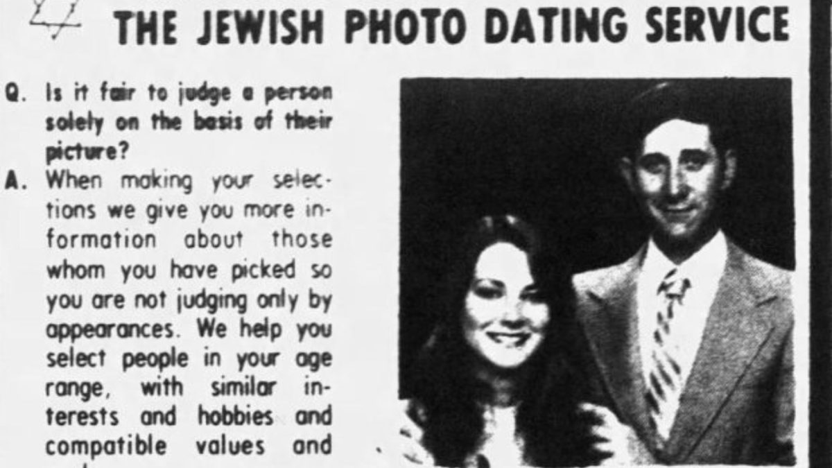 How an Olivette couple helped 100+ Jews find love—with a camera and a cause