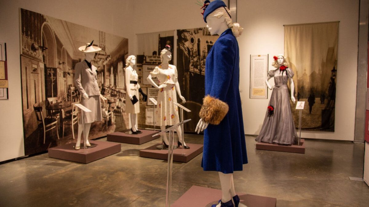 Hedwig Strnad designed dresses to escape the Nazis. Now they're on display in St. Louis.