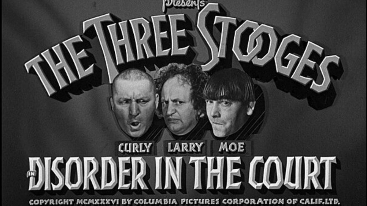Why the Three Stooges? A very serious conversation with myself.