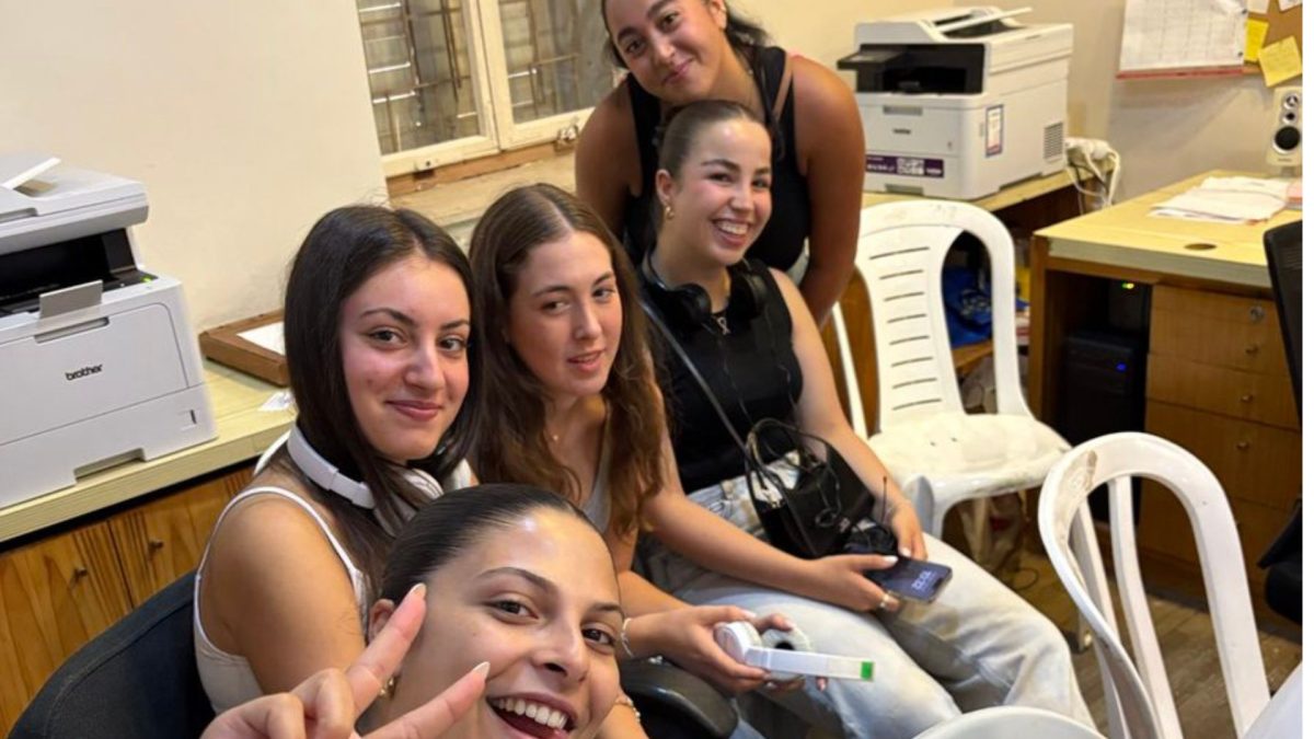 Daniella, Karina,Naama,Agam and Liri. 