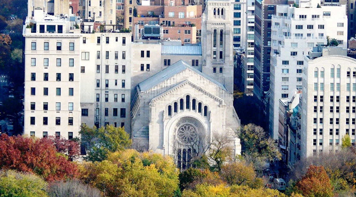 Temple Emanu-El on the Upper East Side of Manhattan is one of the largest Reform congregations in the world and the oldest in New York. (Courtesy Temple Emanu-El) 