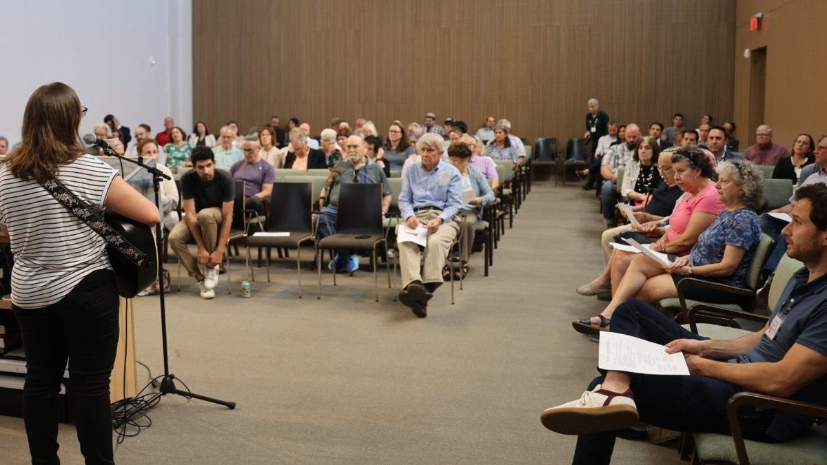 A hate crime just 350 yards from Kol Rinah, brings the community together
