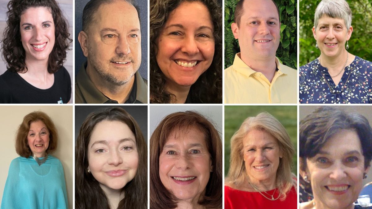 Michele Steinberg, Marty Levy, Marti Zuckerman, Max Gornish, Holly Bernstein, Deborah Hirschfelder, Julie Hoffman, Harriet Turner, Marilyn K. Humiston and Nancy Litz.