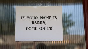 Only Barrys allowed: St. Louis men toast their names at Barry Brunch